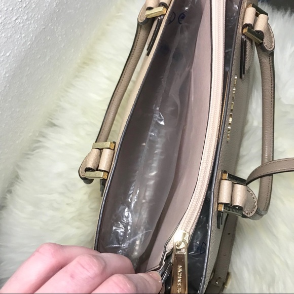 BRAND NEW Michael Kors Adele Mercer Large Satchel - Picture 3 of 6